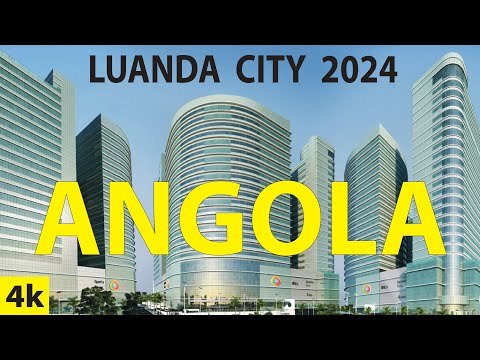 Luanda City 2024 , Angola 4K By Drone