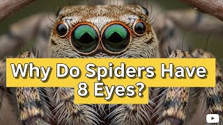 Why Do Spiders Have 8 Eyes The Creepy-Cute Truth! 🕷️✨