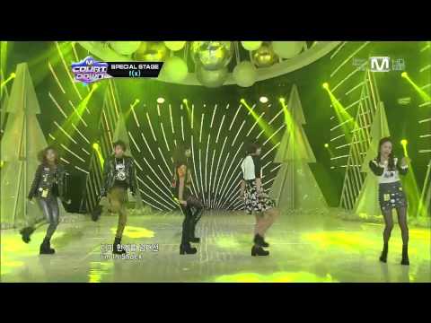 【1080P】121220  f(x) - Electric Shock  @ Special Stage