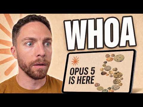 Video thumbnail: Opus 5 Is Here: It Beats Fable 🤯