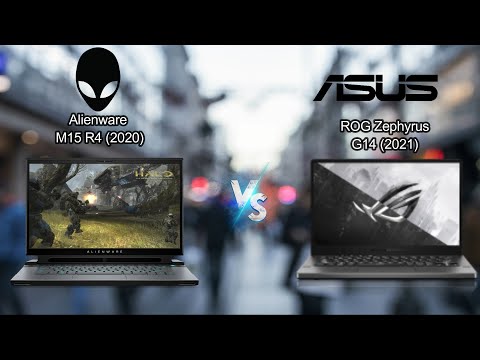 Alienware M15 R4 (2021) vs ROG Zephyrus G14 GA401Q (2021) | Alienware vs ROG ?