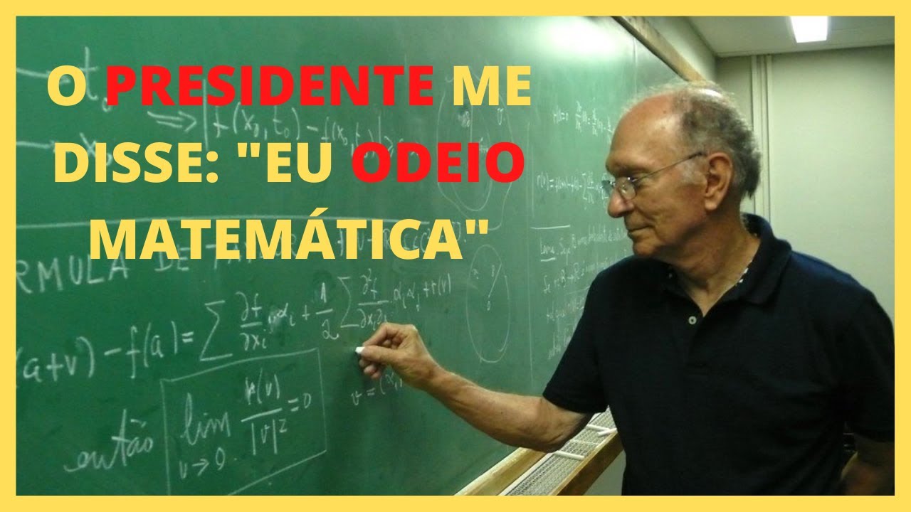 POR QUE MATEMÁTICA É DIFÍCIL? | Elon Lages