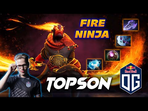 TOPSON FIRE NINJA EMBER - Dota 2 Pro Gameplay [Watch & Learn]