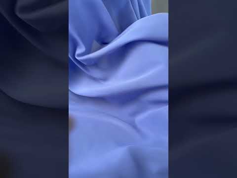 Ткань шифон Мульти 70 гр/м2 150 см полупрозрачная, легкая, воздушная для платьев, блузок и аксессуаров голубой - фото 1 - id-p3168805017
