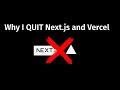 The REAL Problems With Next Js Vercel Why I M Switching