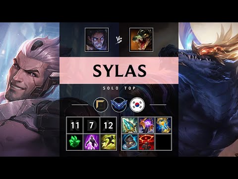 Sylas Top vs Renekton - KR Diamond Patch 25.11