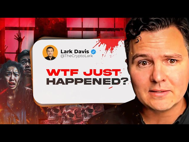 Lark Davis – “Crypto Market Panic… Something Just Broke!!!” 📅 April 9, 2025
