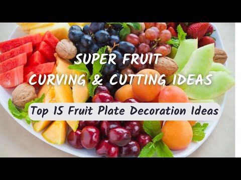 Top 15 Super Fruit Plate | Fruit Curving Cutting Idea| Make Animal,Bird,Flower Easy Quick Decoration