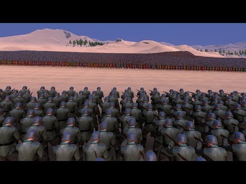 1000 GERMAN SOLDIERS vs 50000 ROMANS | Ultimate Epic Battle Simulator