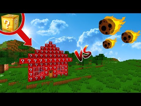 ŞANS BLOKLARI EV VS METEOR YAĞMURU #2