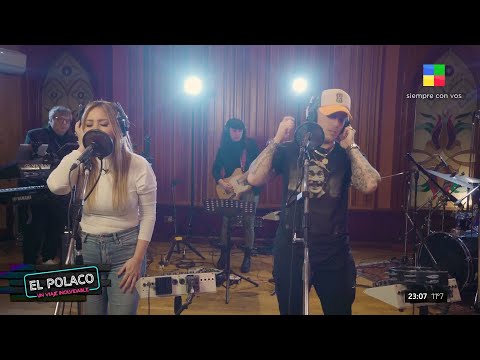 🎤 KARINA, LA PRINCESITA cantó "Mientes tan bien" de "Sin Bandera" junto a El Polaco y Lito Vitale