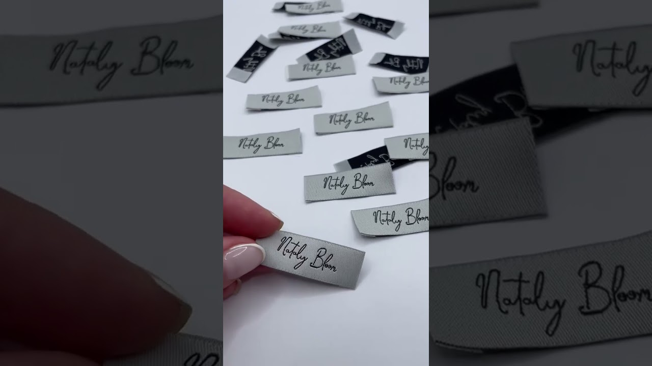 Custom Jacquard Tags for Clothing Brands | Woven Labels with Premium Detail