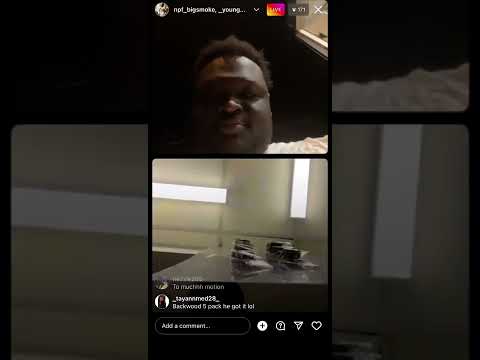 Young moose goes live on IG October 5, 2022