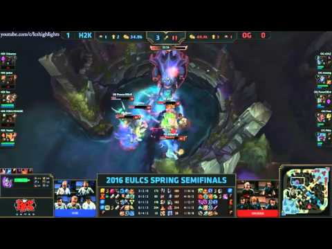 H2K vs OG Highlights   H2K vs ORIGEN Game 2   EU LCS Playoffs   SPRING 2016 Semifinal #1   YouTube
