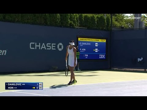 US OPEN Tennis Priscilla Hon 🇦🇺 Vs Olga Danilovic WTA Qualifying
