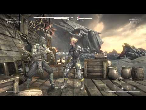Secret Brutality for Cassie Cage "American Way" ????   MKX