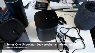 Sonos One Unboxing - Lautsprecher mit Alexa Integration