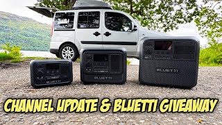 Channel & MASSIVE Bluetti Giveaway update!