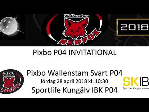 Pixbo P04 Invitational 2018 - Pixbo Wallenstam Svart vs STC Kungälv 180428 10:30
