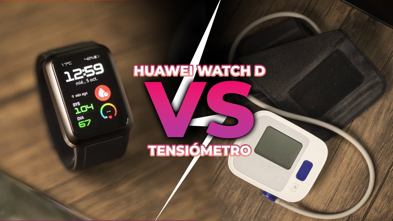 Huawei Watch D vs Tensiómetro - El reloj más avanzado que hemos probado