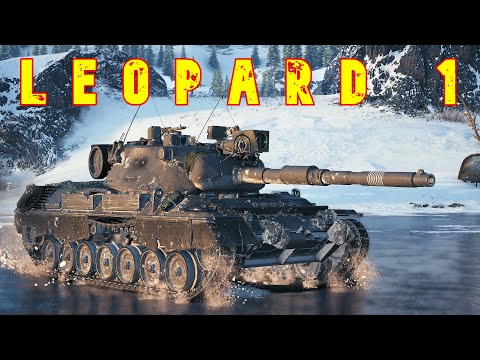 World of Tanks Leopard 1 - 7 Kills 10,1K Damage