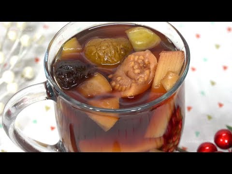 PONCHE de FRUTAS NAVIDEÑA 🍎 ¡TRADICIONAL, FÁCIL y PERFECTO para COMPARTIR en NAVIDAD!