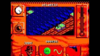 [AMSTRAD CPC] Indiana Jones And The Fate Of Atlantis - Longplay & Review (Part 5 of 5 - Level 6)