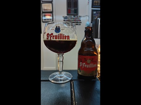 Bazza's 12 beers of Xmas day 6 - Cuvee de Noel 9% - St feullien - review No. 838