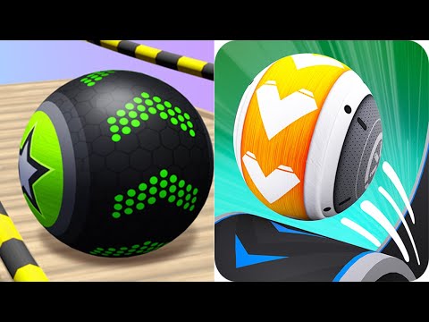 Going Balls VS GYRO BALLS Speed Run - All Levels Gameplay Android iOS Ep 2