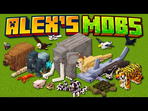 Alex's Mobs - Minecraft Mod Showcase 1.20.1
