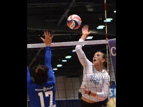 Lauren Whyte Passing and Defense Highlights - USA Premier Volleyball League