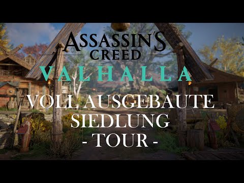 TOUR durch die VOLL AUSGEBAUTE SIEDLUNG in AC VALHALLA
