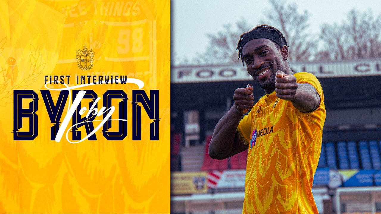 Watch: Toby Byron On Returning To Sutton | First Interview