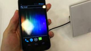 Samsung GALAXY Nexus (SC-04D) - Unlock screen