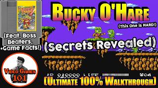 Bucky o' Hare NES Walkthrough | 100% Guide | Video Games 101