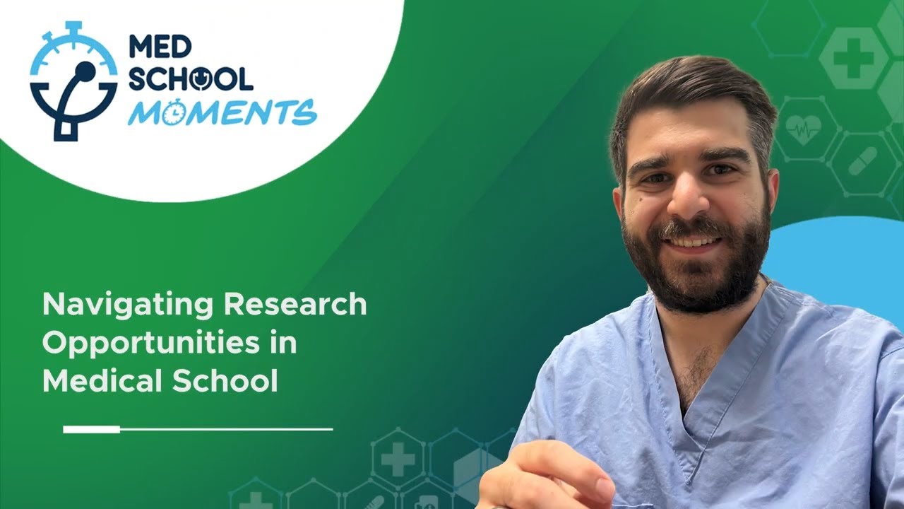 Navigating Research Opportunities in Medical School | Watch more on ProspectiveDoctor.com