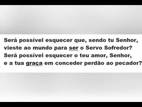 Hino 520 hcc Será possível esquecer?  Teclado e voz