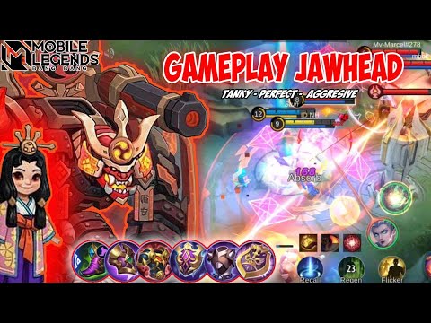 JAWHEAD TANK | GAMEPLAY JAWHEAD MLBB