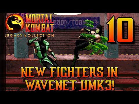 Trying New Fighters In WaveNet UMK3! Part 10: Mortal Kombat Legacy Kollection PT