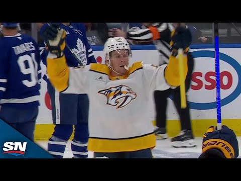 Predators Pounce On Maple Leafs With Two Goals In 44 Seconds