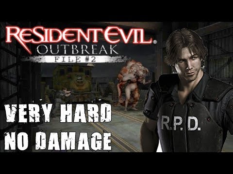 Resident Evil Outbreak File #2: "Showdown 1" No Damage (Very Hard)