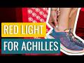 Red Light Therapy for Achilles Tendonitis & Tears - Does it work?