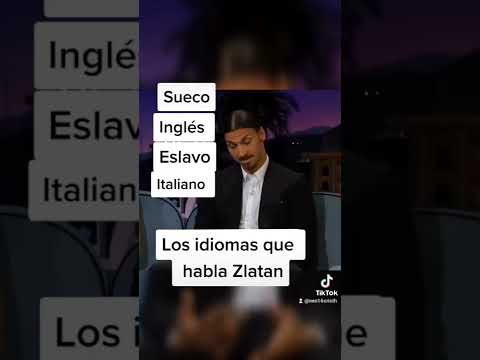 Los idiomas que habla Zlatan  #idiomas #ingles #polyglot #aprenderingles #poliglota