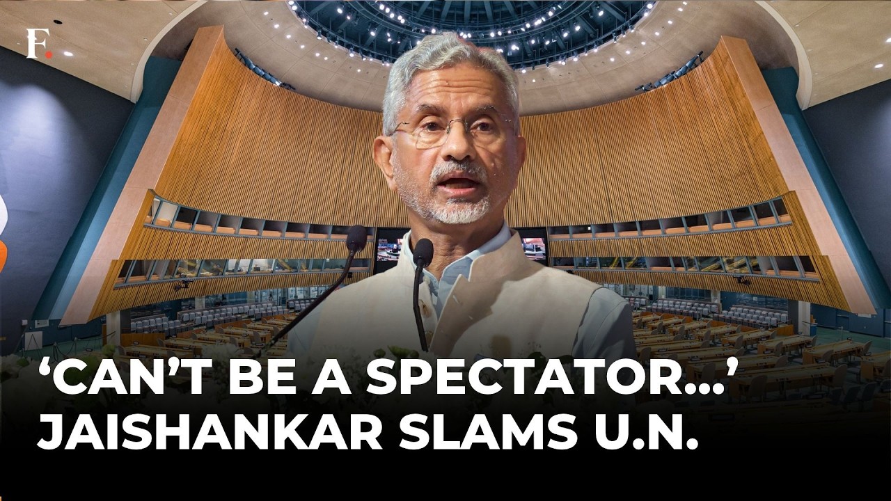 Jaishankar Calls Out Global Inaction: Wars, Terrorism and a UN in Need of Reform