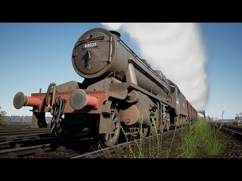 BR 8F 48025 thunders out of Ditton Junction | TSW4 Spirit of Steam