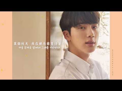 [韓中字] BTS JIN碩珍 - '在秋天的郵局前(가을 우체국 앞에서)'cover_2018 FESTA