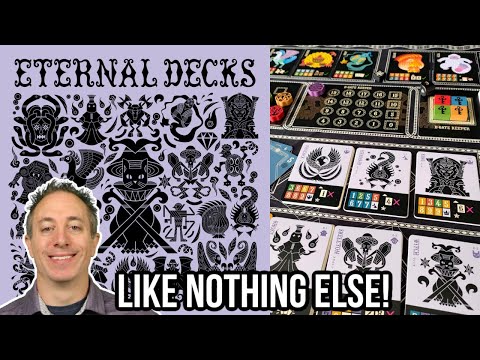 Eternal Decks Board Game Review - Limited Communication Co-op Game