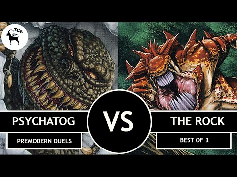 Psychatog vs The Rock - Premodern Duels