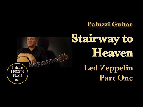 Led Zeppelin Stairway to Heaven Guitar Lesson [Part 1 Fingerpick Intro]