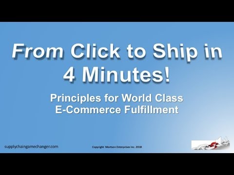 Warehouse Fulfillment World Class Logistics Design Principles